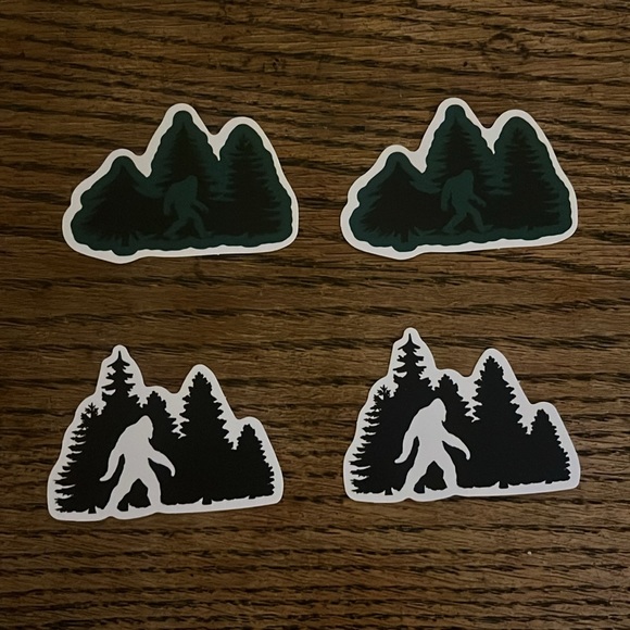 Bigfoot Vinyl Stickers - Picture 2 of 5
